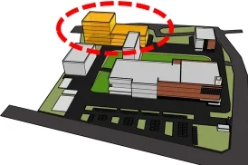 Planned commercial-scale facility in Osong